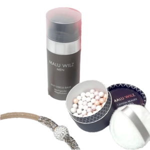 SET CRYSTAL BEAUTY PEARLS, ANTI STRESS BALM, NECKLACE