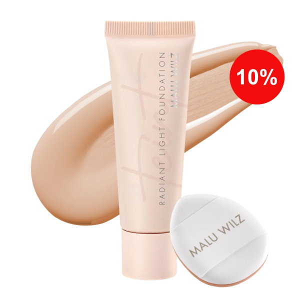 Radiant Light Foundation + Mini Finger Puff