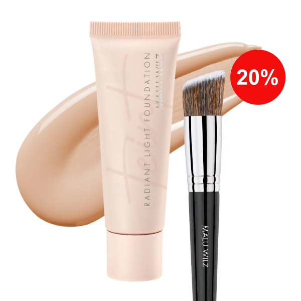 Radiant Light Foundation + Foundation Brush