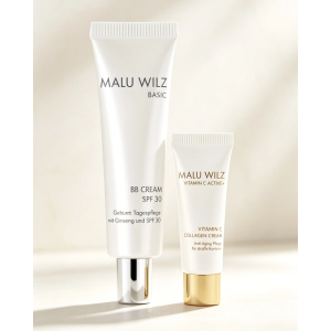 SET BB CREAM + VITAMIN C COLLAGEN CREAM, mini size GRATUIT